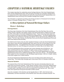 Chapter 3: Natural Heritage Values