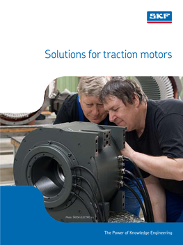 Solutions for Traction Motors