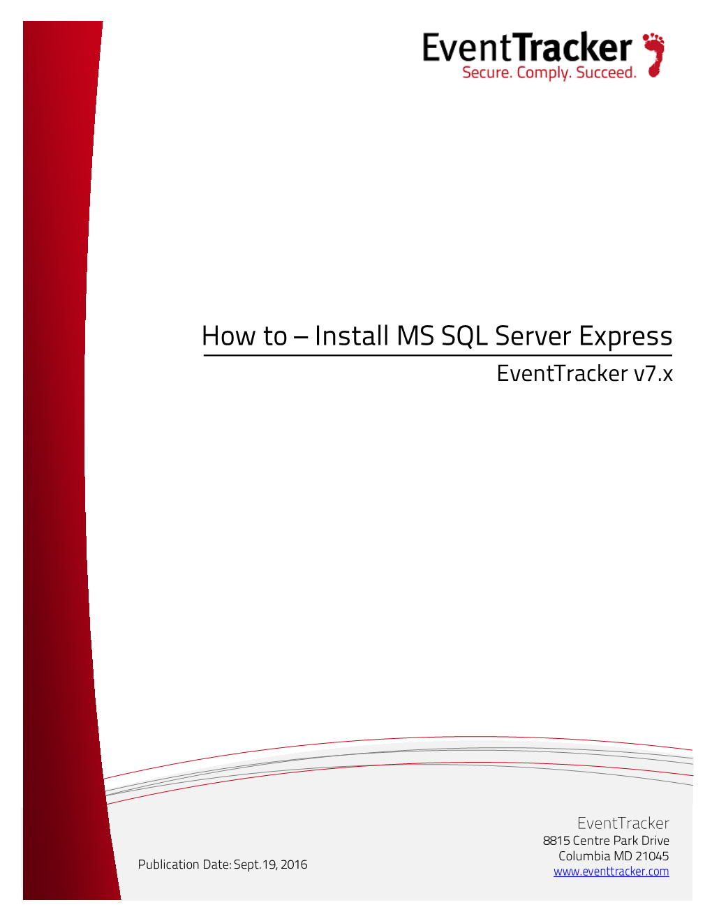 How to – Install MS SQL Server Express