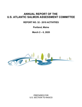 Annual Report of the U.S Atlantic Salmon