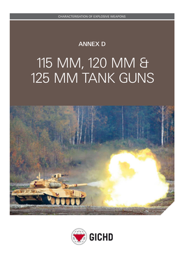 115 Mm, 120 Mm & 125 Mm Tank Guns