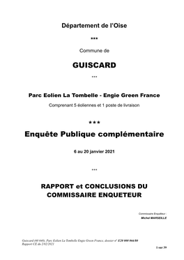 Rapport CE Du 2/02/2021 !1 Sur 39! SOMMAIRE