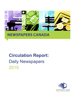 2015 Daily Newspaper Circulation Report