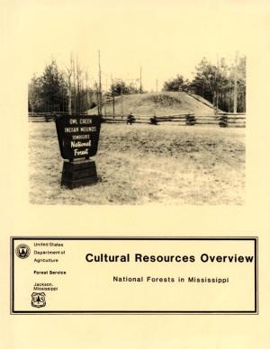 Cultural Resources Overview
