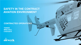 Helicopter Leasing and Operations - Airwork Group, New Zealand