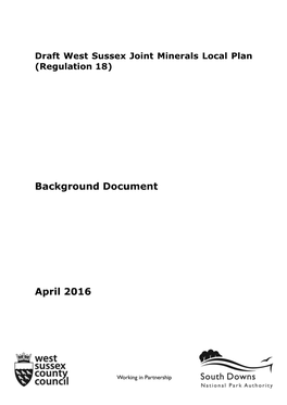 Background Document