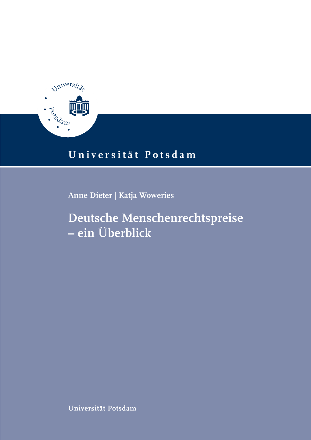 Deutsche Menschenrechtspreise – Ein Überblick