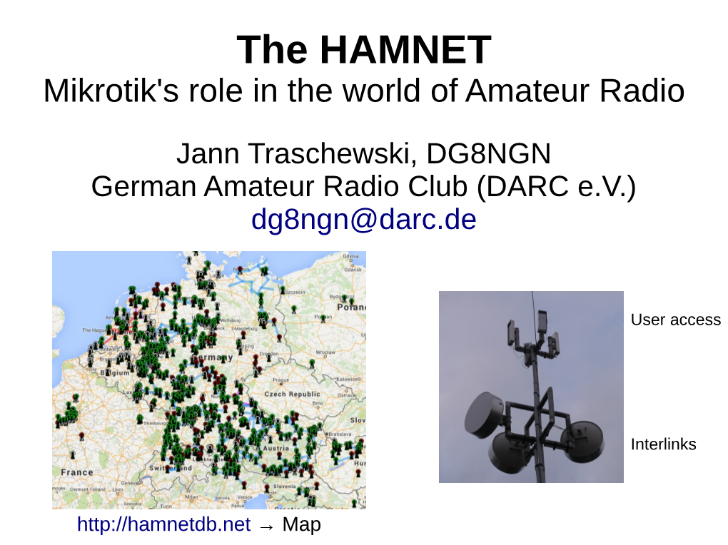 The HAMNET Mikrotik's Role in the World of Amateur Radio