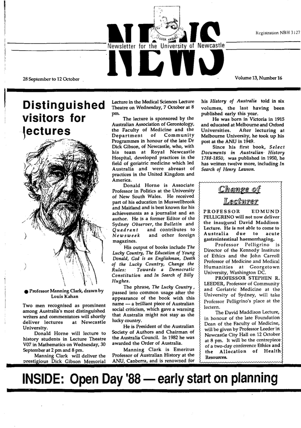 The University News, Vol. 13, No. 16, September 28 – October 12, 1987