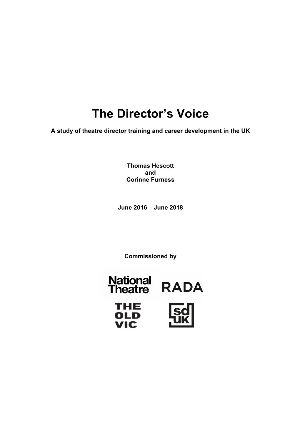 The Director's Voice