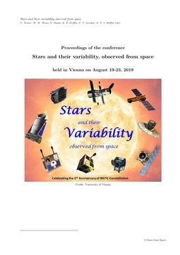 Stars and Their Variability, Observed from Space