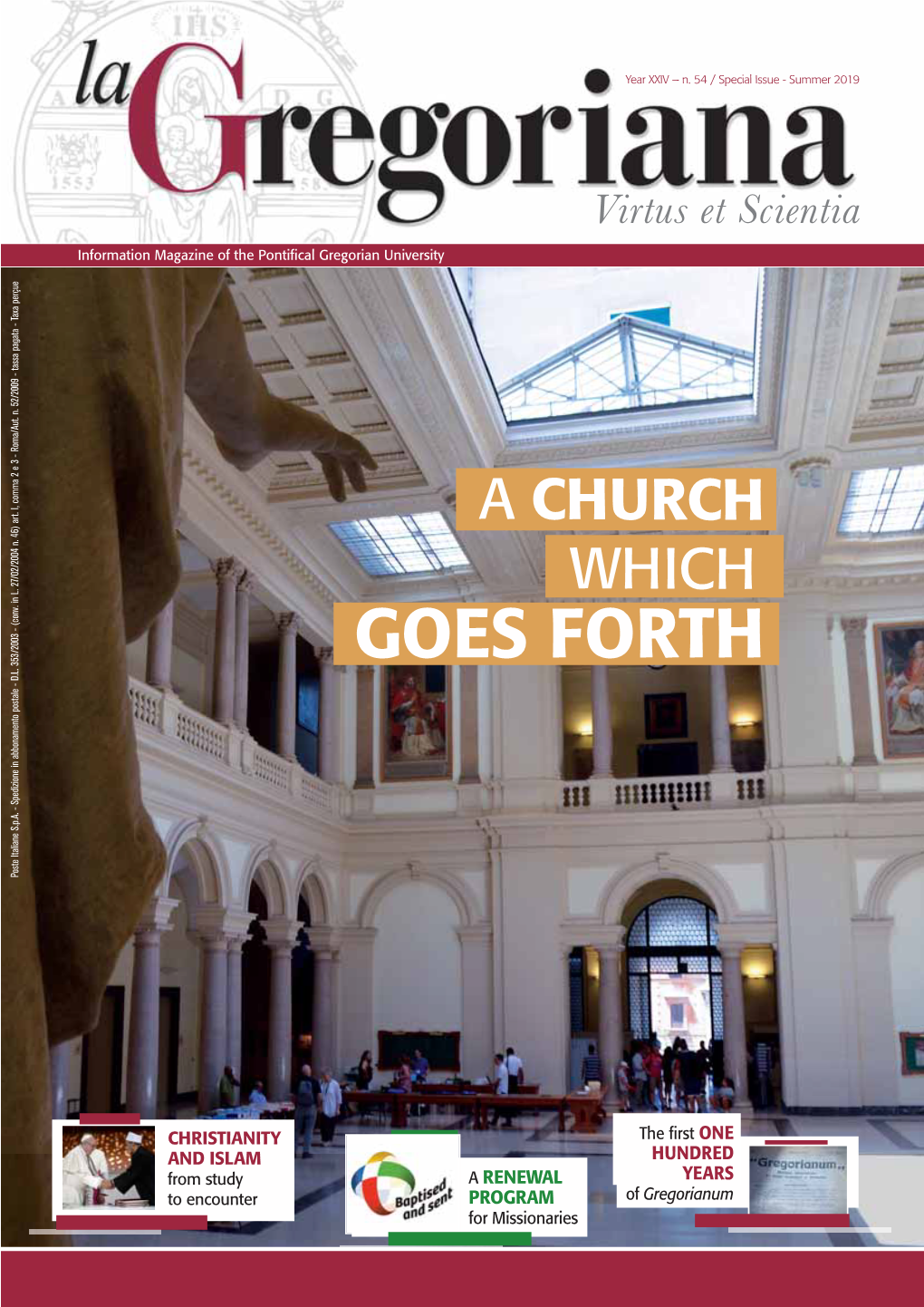Information Magazine of the Pontifical Gregorian University - Roma/Aut