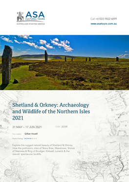 Shetland & Orkney: Archaeology and Wildlife of the Northern Isles