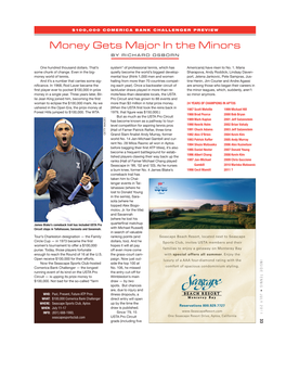 Money Gets Major in the Minors by RICHARD OSBORN