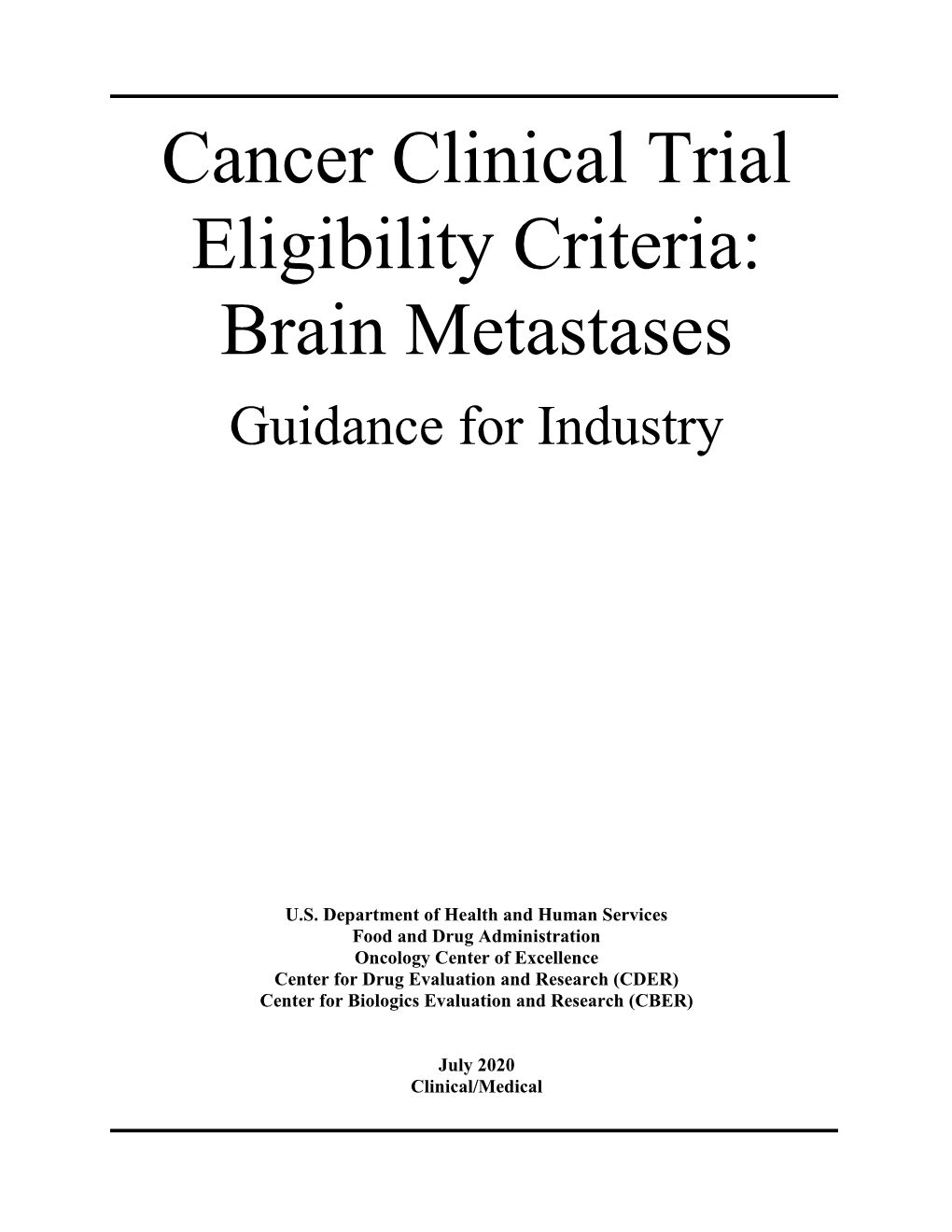 Brain Metastases