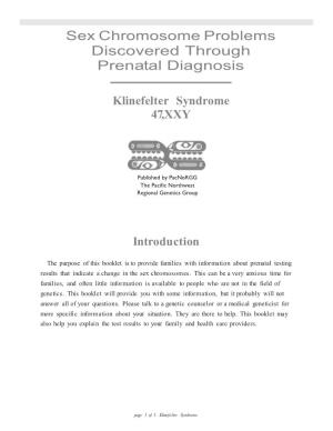 Klinefelter Syndrome 47,XXY
