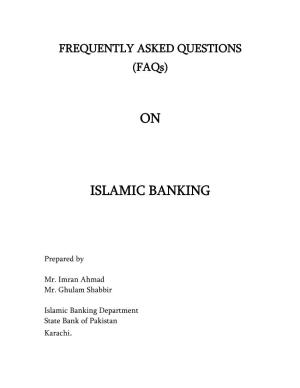 On Islamic Banking