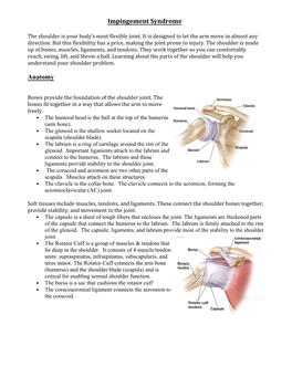 Impingement Syndrome