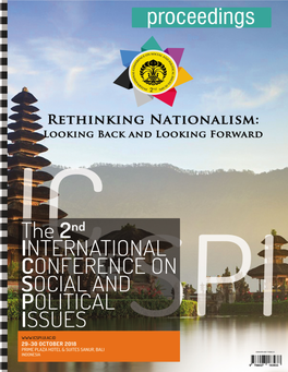 Rethinking Nationalism: Looking Back and Looking Forward”
