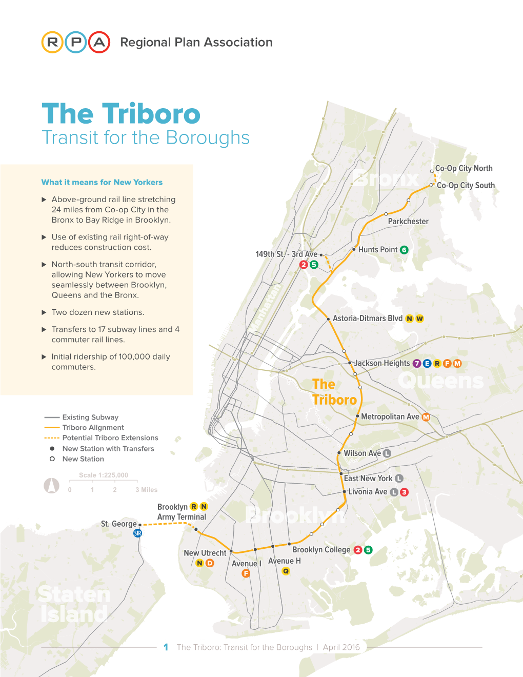 The Triboro Transit for the Boroughs