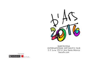 Barcelona International Arts&Vfx Fair 2-5