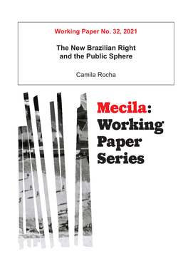 The New Brazilian Right and the Public Sphere