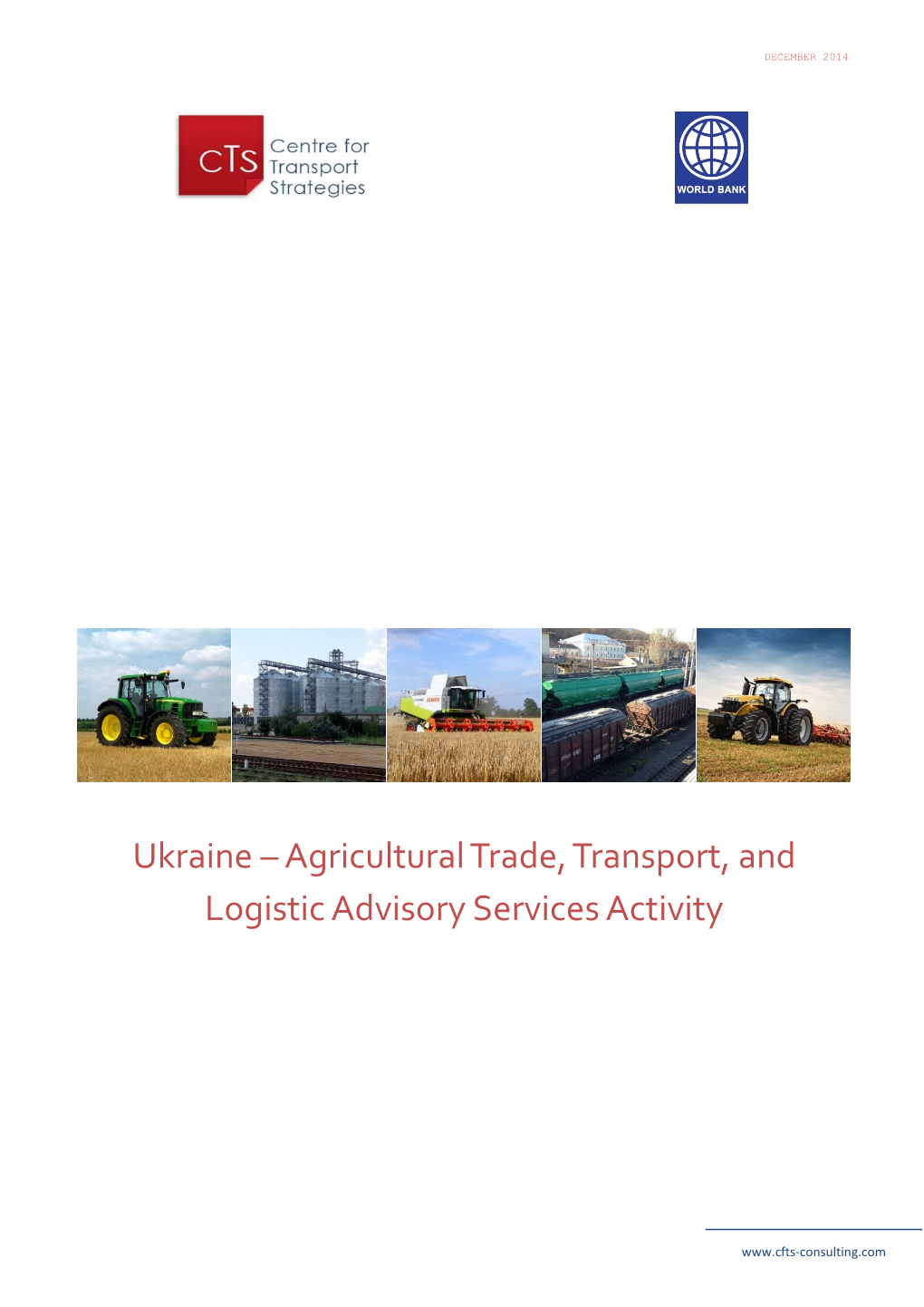 Ukraine – Agricultural Trade, Transport, and Logistic Advisory Services Activity