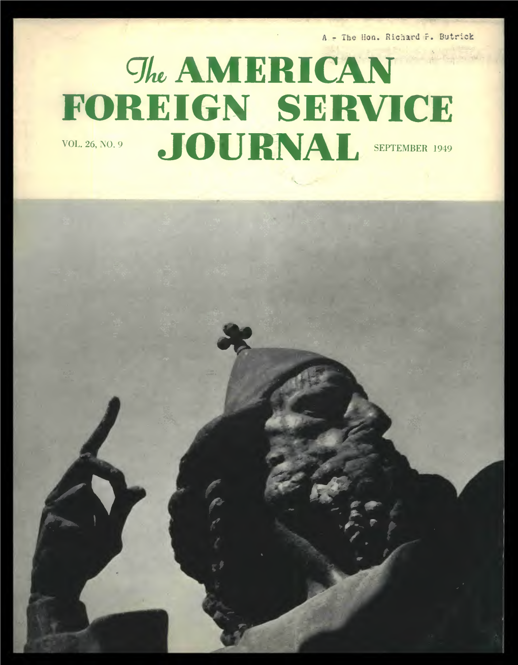 The Foreign Service Journal, September 1949