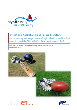 Cricket and Australian Rules Football Strategy