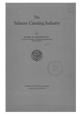 The Salmon Canning Industry