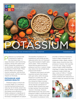 Potassium and Human Health