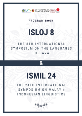 ISLOJ ISMIL Abstract Booklet