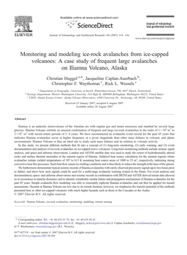 Monitoring and Modeling Ice-Rock