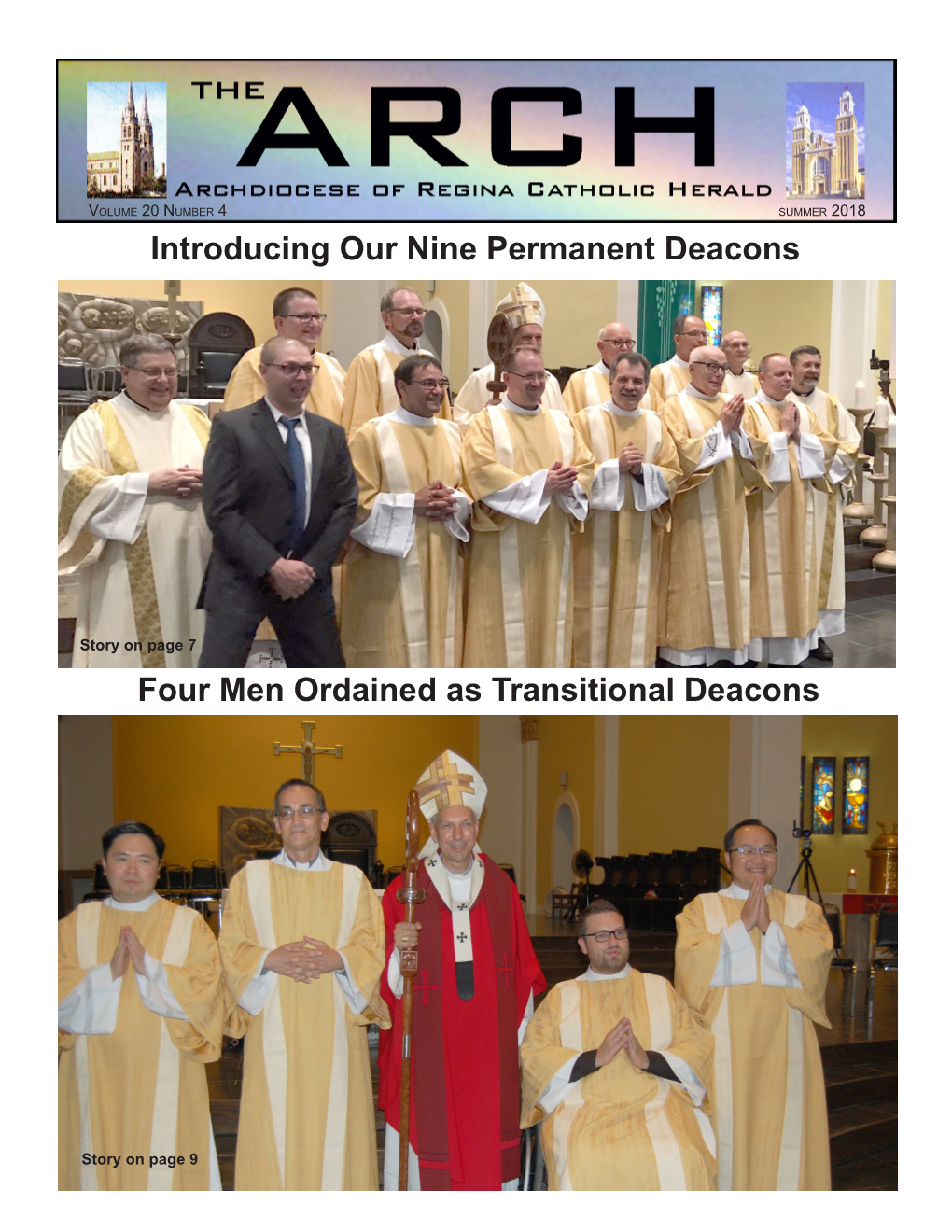 Introducing Our Nine Permanent Deacons Four Men Ordained As