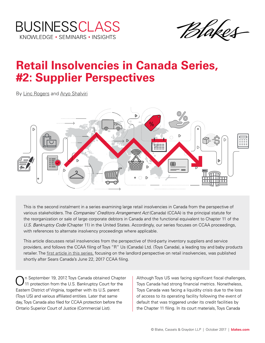 Retail Insolvencies in Canada Series, #2: Supplier Perspectives