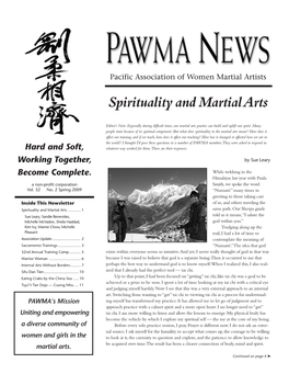 Spirituality and Martial Arts
