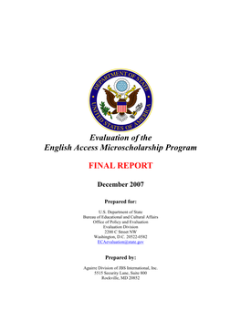 Access Final Report Reformattedx