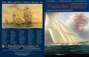 19Th, 20Th and 21St Century Marine Art VOLUME 6 NUMBER 8 - 9 PUBLISHED by J