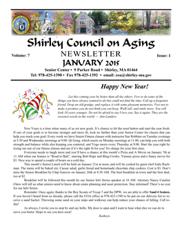 Shirley Council on Aging