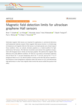 Magnetic Field Detection Limits for Ultraclean Graphene Hall Sensors