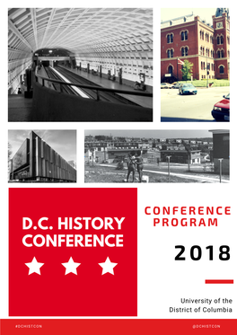 2018 DCHC Conference Program
