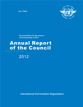 Annual Report of the Council 2012