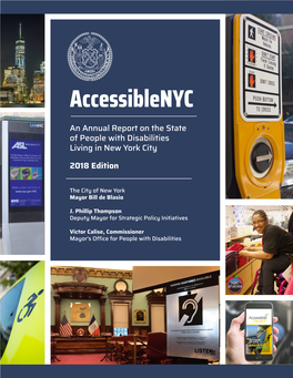 Accessiblenyc: an Annual Report on the State