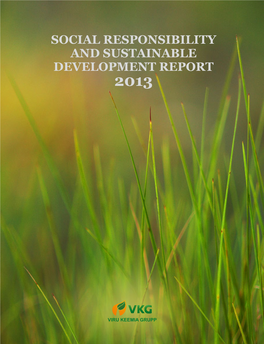Social Responsibility and Sustainable Development