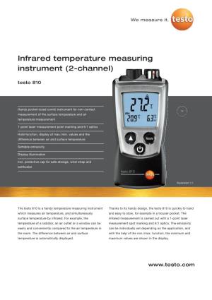 Infrared Temperature Measuring Instrument (2-Channel)