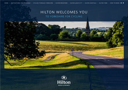 Leeds City | Hilton Sheffield | Hilton York | How to Book