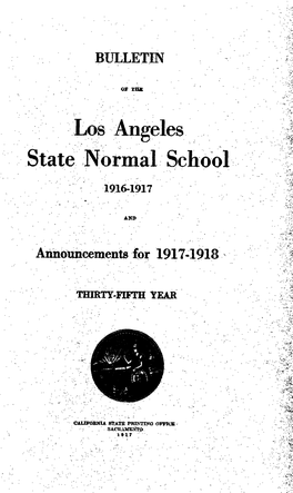1917–18 Announcements Catalog