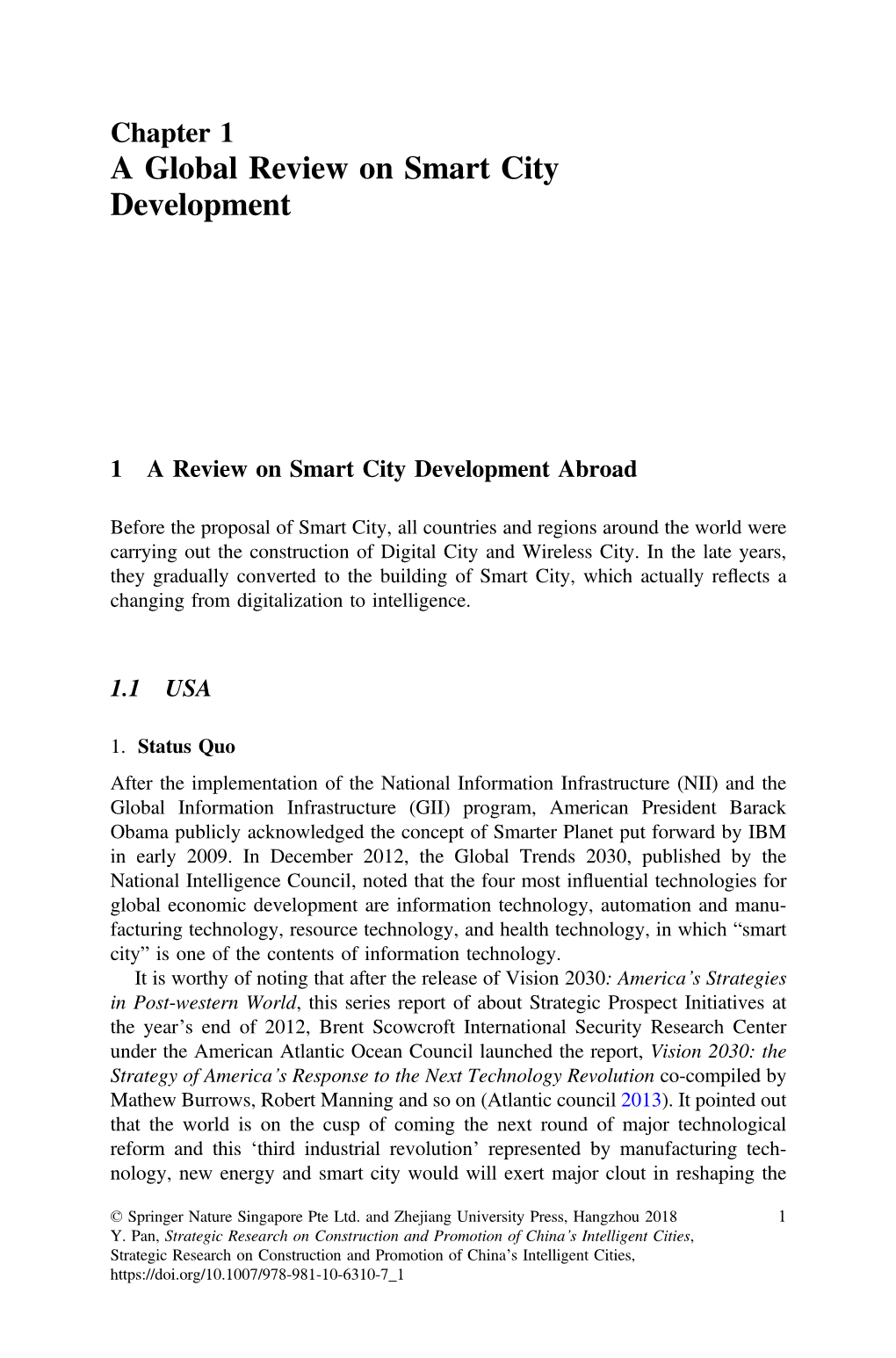 A Global Review on Smart City Development