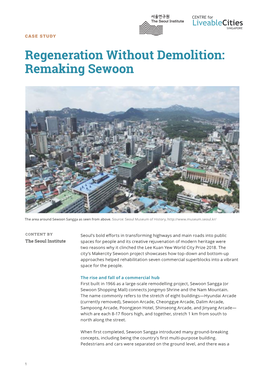 Regeneration Without Demolition: Remaking Sewoon