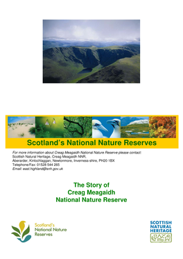 The Story of Creag Meagaidh National Nature Reserve